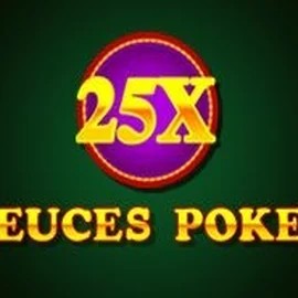 25x Deuces Poker logo by iSoftBet at Spinanga Casino