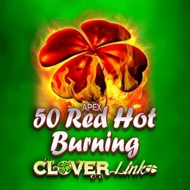 50 Red Hot Burning Clover Links game by Novomatic – logo hosted on Spinanga Casino