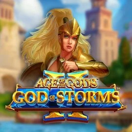 Age Of The Gods: God Of Storms 2 logo by Playtech Spinanga Casino