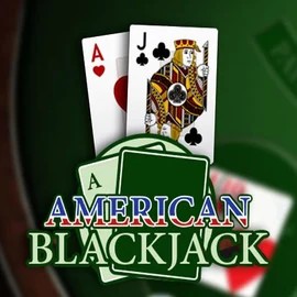 American Blackjack by Habanero, showcased at spinanga-kazino.com – game logo