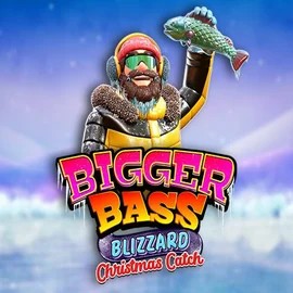 Slots logo of Bigger Bass Blizzard Christmas Catch from Pragmatic Play at Spinanga Casino