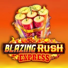 Blazing Rush Express logo by AreaVegas Spinanga Casino