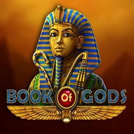 Slots logo of Book of Gods from BF Games at Spinanga Casino