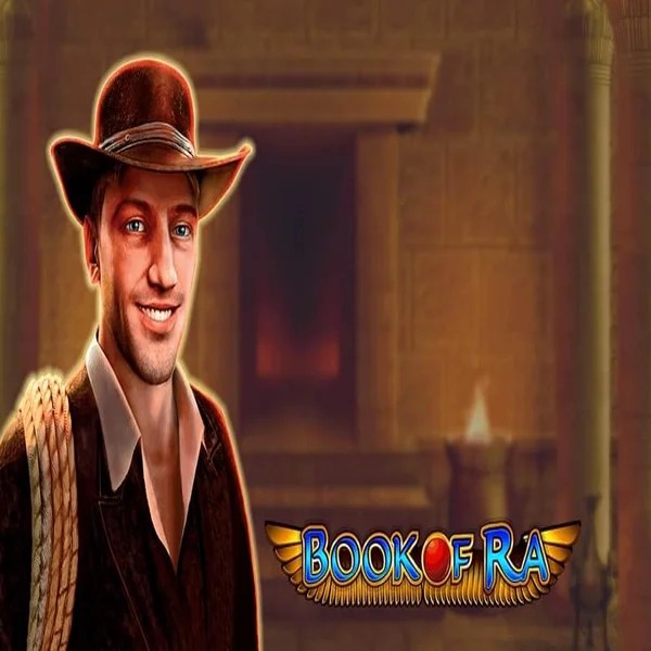 Official Slots logo: Book of Ra by Greentube at Spinanga Casino