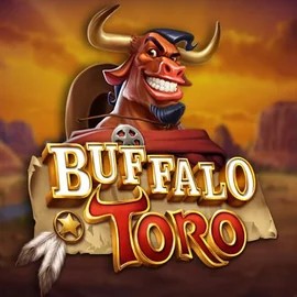 Buffalo Toro slot logo by ELK Studios at Spinanga Casino