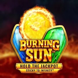 Burning Sun online game logo by Wazdan on spinanga-kazino.com