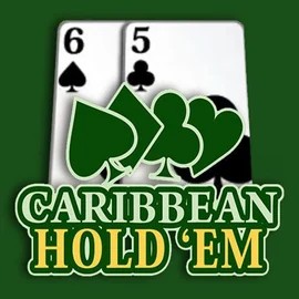 Official Poker logo: Caribbean Hold'em by Habanero at Spinanga Casino
