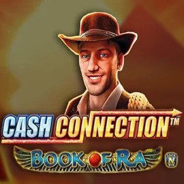 Cash Connection Book Of Ra by Novomatic, showcased at spinanga-kazino.com – game logo