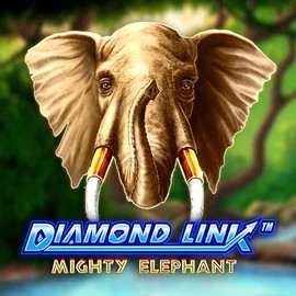 Slots logo of Diamond Link Mighty Elephant from Novomatic at Spinanga Casino