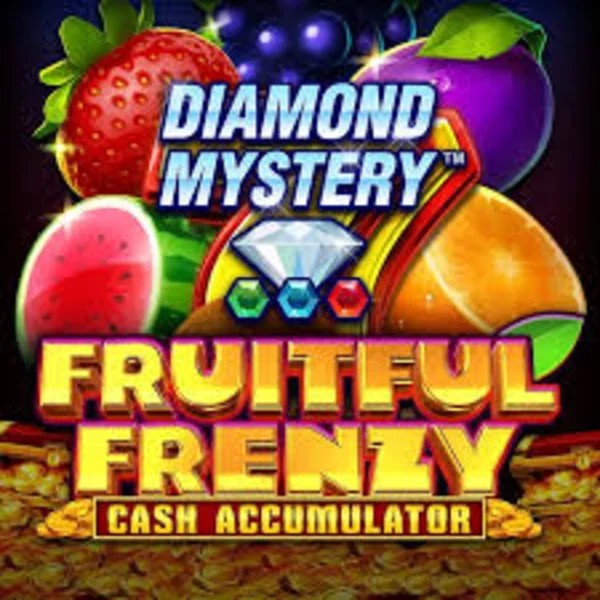 Diamond Mystery Fruitful Frenzy Cash Accumulator slot logo by Greentube at Spinanga Casino