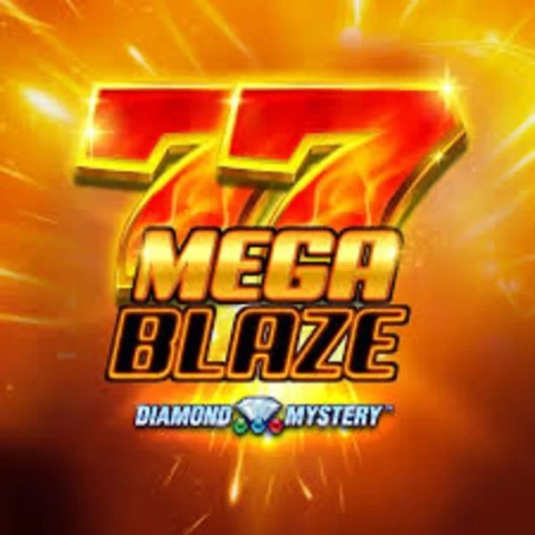 Diamond Mystery Mega Blaze online game logo by Greentube on spinanga-kazino.com