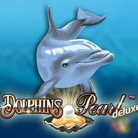 Dolphins Pearl Deluxe logo – Slots by Novomatic at Spinanga Casino