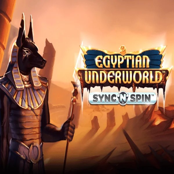Egyptian Underworld logo by Greentube Spinanga Casino