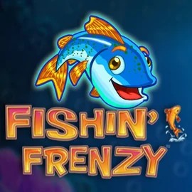 Fishin Frenzy logo by Blueprint Gaming Spinanga Casino