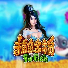 Fu Fish online game logo by Skywind Group on spinanga-kazino.com