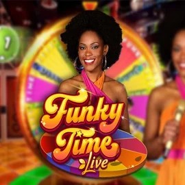 Funky Time logo – Live Casino by Evolution at Spinanga Casino