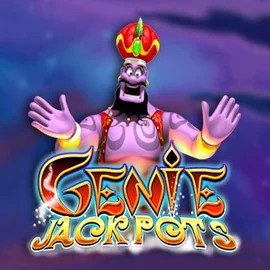 Genie Jackpots casino game by Blueprint Gaming – featured logo at Spinanga Casino