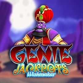 Genie Jackpots Wishmaker slot visual from Blueprint Gaming available on spinanga-kazino.com