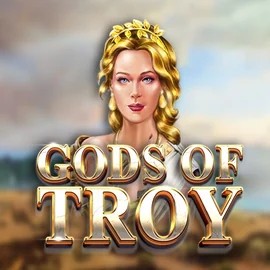 Official Slots logo: Gods of Troy by Red Tiger Gaming at Spinanga Casino