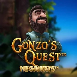 Gonzo's Quest Megaways logo by Red Tiger Gaming at Spinanga Casino