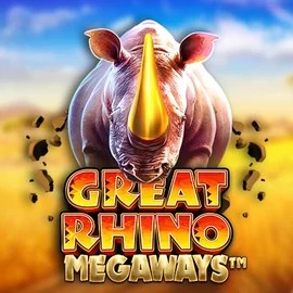 Great Rhino Megaways logo by Pragmatic Play at Spinanga Casino