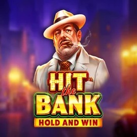 Hit The Bank Hold and Win online game logo by Playson on spinanga-kazino.com