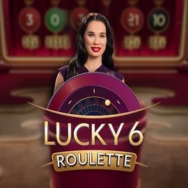 Lucky 6 Roulette slot icon by Pragmatic Play, available at Spinanga Casino