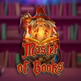Master of Books online game logo by Swintt on spinanga-kazino.com