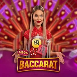 Enjoy Mega Baccarat by Pragmatic Play – logo hosted on spinanga-kazino.com