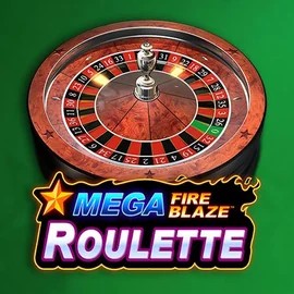 Mega Fire Blaze Roulette logo – Table Games by Playtech at Spinanga Casino