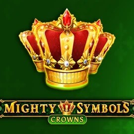 Mighty Symbols Crowns by Wazdan, showcased at spinanga-kazino.com – game logo