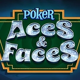 Poker Aces &amp; Faces (Nucleus Pyramid Poker) slot visual from Nucleus Gaming available on spinanga-kazino.com