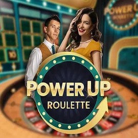PowerUP Roulette logo – Live Casino by Pragmatic Play at Spinanga Casino