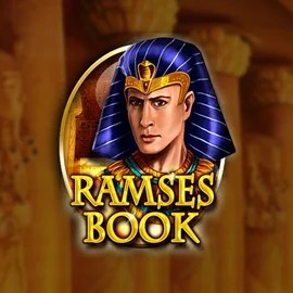 Slots logo of Ramses Book Deluxe from Gamomat at Spinanga Casino