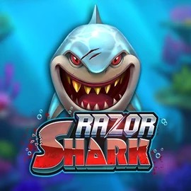 Official Slots logo: Razor Shark by Push Gaming at Spinanga Casino