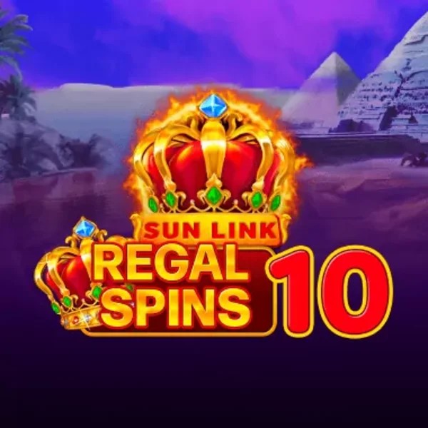 Official Slots logo: Regal Spins 10 by PatePlay at Spinanga Casino