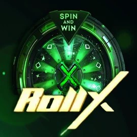 Roll X online game logo by SmartSoft on spinanga-kazino.com