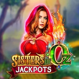 Sisters Of Oz Jackpots logo by Triple Edge Studios at Spinanga Casino