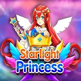 Starlight Princess online game logo by Pragmatic Play on spinanga-kazino.com