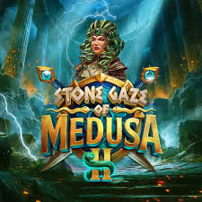 Stone Gaze of Medusa 2 online game logo by Stakelogic on spinanga-kazino.com
