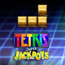 Tetris Super Jackpots casino game by WMS – featured logo at Spinanga Casino