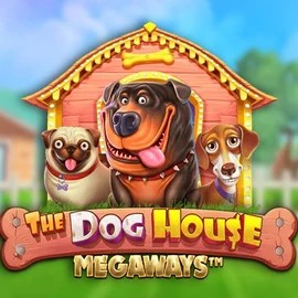The Dog House Megaways slot logo by Pragmatic Play at Spinanga Casino
