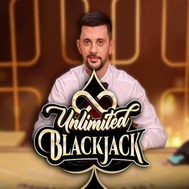 Unlimited Blackjack casino game by Ezugi – featured logo at Spinanga Casino