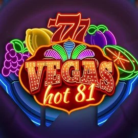 Vegas Hot 81 slot logo by Wazdan at Spinanga Casino