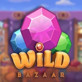 Wild Bazaar online game logo by NetEnt on spinanga-kazino.com